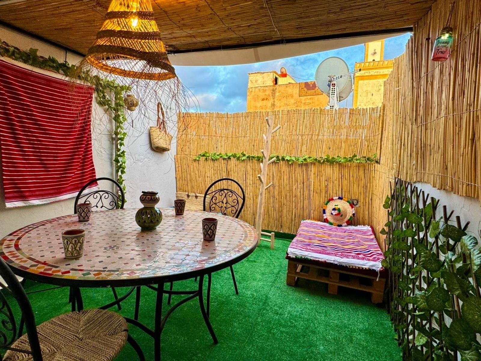 La Casa De Oussama With Traditional Private Terrace 拉巴特 外观 照片