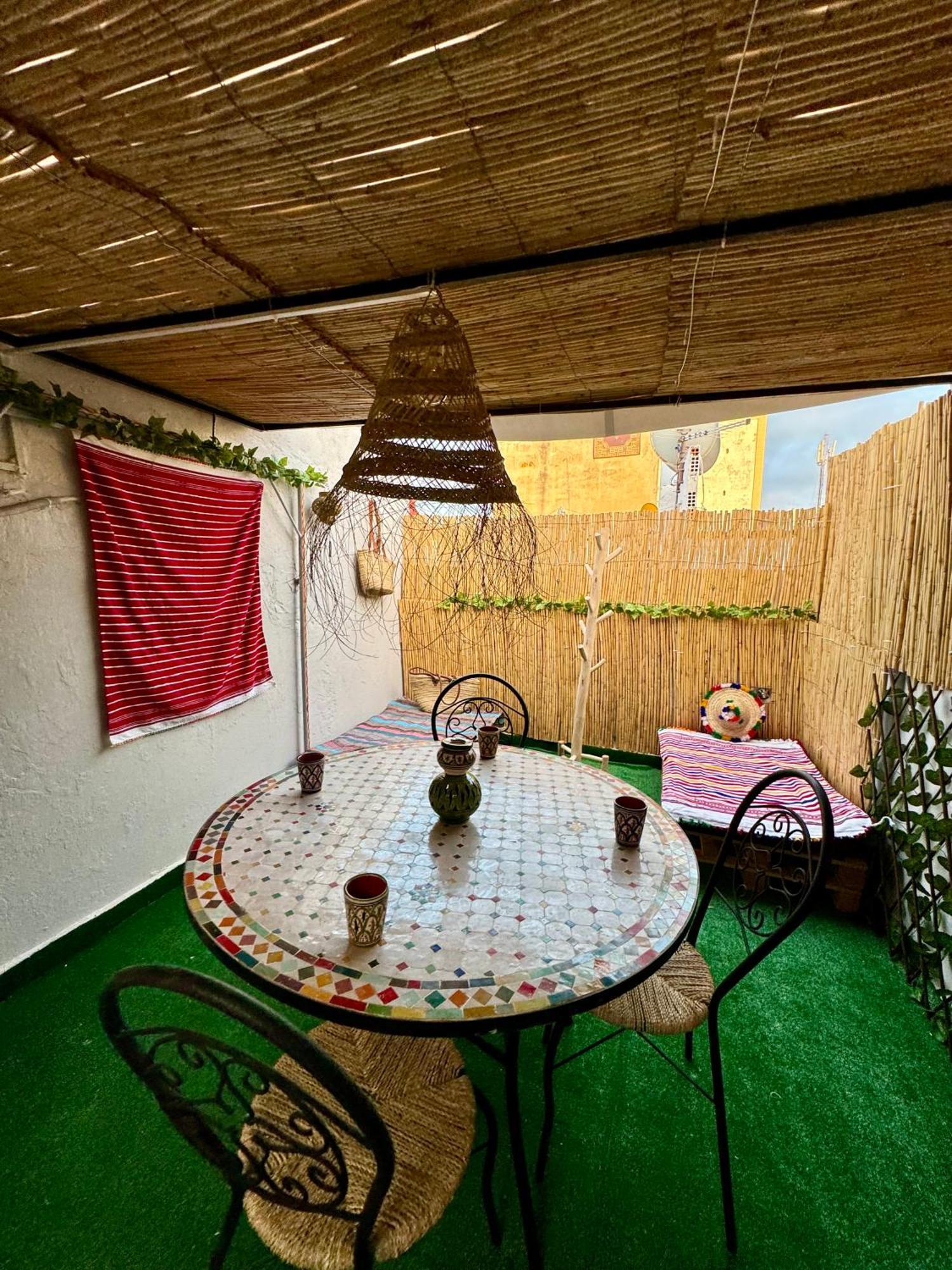 La Casa De Oussama With Traditional Private Terrace 拉巴特 外观 照片